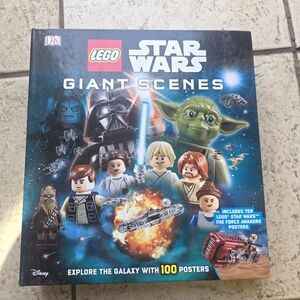 LEGO Star Wars Giant Scenes Hardcover Book. Daniel Lipkowitz. 2016. Disney